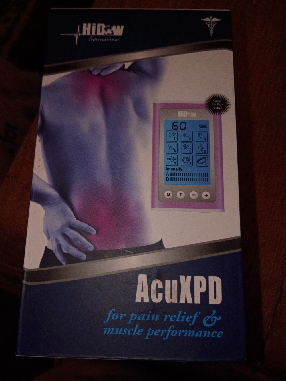 Source Unknown AcuXPD Pain Relief Device - Pink and Blue